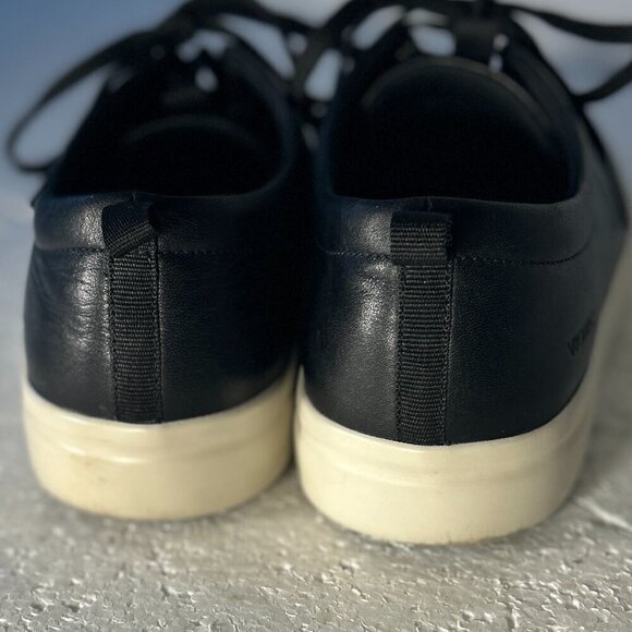 Vionic Paisley SZ 8.5 Women's Paisley Black Leather Comfort Sneaker Orthro Lace - Picture 7 of 8